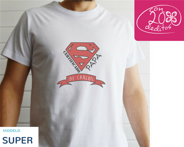 Camiseta "SÚPER PAPÁ"